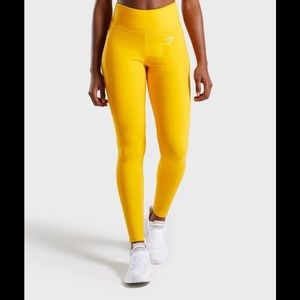 GYMSHARK YELLOW DREAMY LEGGINGS